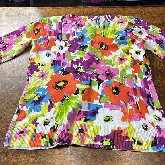 Cable & Gauge floral button up top M - Picture 13 of 14